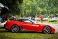 Red Ferrari 599 GTO