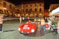 A red Ferrari 500 Mondial spider Scaglietti Royalty Free Stock Photo