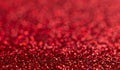 Red festive Christmas background. Abstract shimmering bright background with bokeh defocused Royalty Free Stock Photo