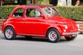 Red Fiat 500