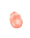 Red finger print