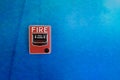 Red Fire Alarm box Royalty Free Stock Photo