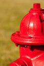 A red fire hydrant Royalty Free Stock Photo