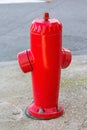 Red Fire Hydrant Royalty Free Stock Photo