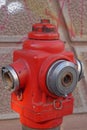 Red hydrant