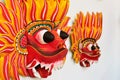 Red fire mask, Sri Lanka Royalty Free Stock Photo