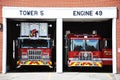 Red Fire Truck Royalty Free Stock Photo