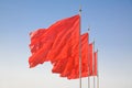 Red flag Royalty Free Stock Photo