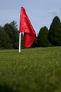 Red flag Royalty Free Stock Photo