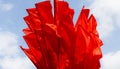 Red flags Royalty Free Stock Photo