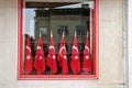 Turkish flags in Ankara