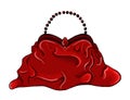 Red Floppy Pocket Book Royalty Free Stock Photo