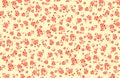 Red flowers seamless pattern background. Royalty Free Stock Photo