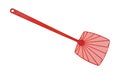 Red fly swatter Royalty Free Stock Photo