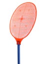 Red fly swatter Royalty Free Stock Photo