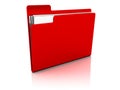 Red folder icon Royalty Free Stock Photo