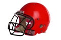 Red Football Helmet Royalty Free Stock Photo