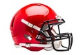 red football helmet Royalty Free Stock Photo