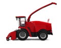 Red Forage Harvester