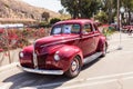 Red 1940 Ford Coupe Royalty Free Stock Photo