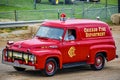 Red Ford F140 Chicago Fire Department Antique Truck