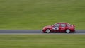 Red Ford Sierra Racing Car Royalty Free Stock Photo