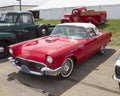 1957 Red Ford Thunderbird