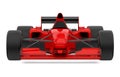 Red Formula One Race Car Isolated Royalty Free Stock Photo