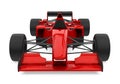 Red Formula One Race Car Isolated Royalty Free Stock Photo