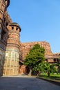 Red Fort in Agra, Amar Singh Gate, India, Uttar Pradesh Royalty Free Stock Photo