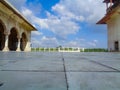 Red Fort campus, Lal Qila Delhi - World Heritage Site, India Royalty Free Stock Photo