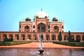 The Red Fort with fountain Royalty Free Stock Photo