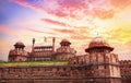 Red fort in India