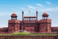 Red Fort (Lal Qila). Delhi, India Royalty Free Stock Photo