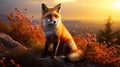 red fox vulpes