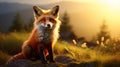 red fox vulpes