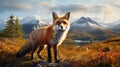 red fox vulpes