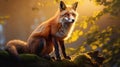 red fox vulpes