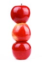 Red fresh apple Royalty Free Stock Photo