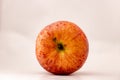 Red fresh apple isolated on white background. Royalty Free Stock Photo