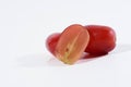 Red fresh grapes Royalty Free Stock Photo