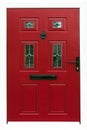 Red Front Door Royalty Free Stock Photo