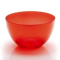 Red fruit bowl Royalty Free Stock Photo