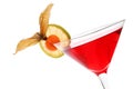 Red Fruit Cocktail Royalty Free Stock Photo