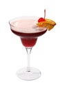 Red fruit cocktail Royalty Free Stock Photo