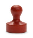 Red Game Piece Side Royalty Free Stock Photo