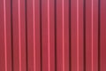 red garden metal fence texture