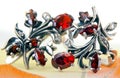 Red garnet