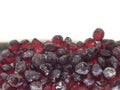 red garnet mineral texture Royalty Free Stock Photo