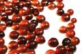 red garnet mineral texture Royalty Free Stock Photo